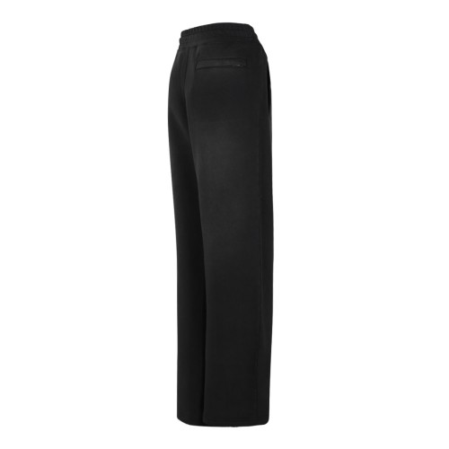 Black Wide-Leg Jogging Pants