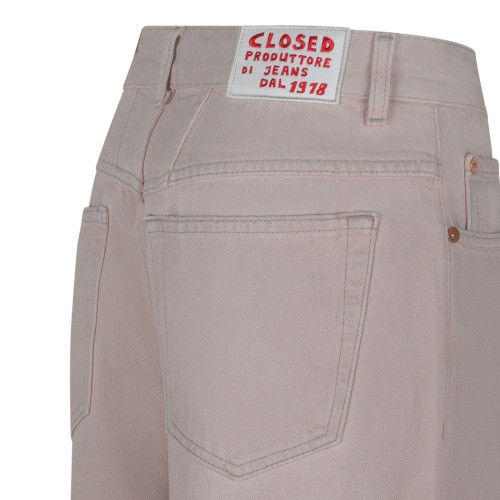 Taupe Straight-Leg Denim Jeans