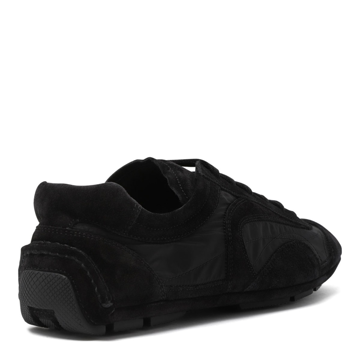 Black Leather Montecarlo Sneakers