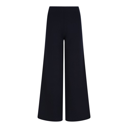 Navy Blue Knitted Trousers