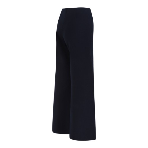 Navy Blue Knitted Trousers
