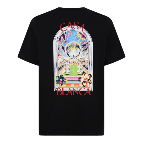 Black Graphic Print T-Shirt