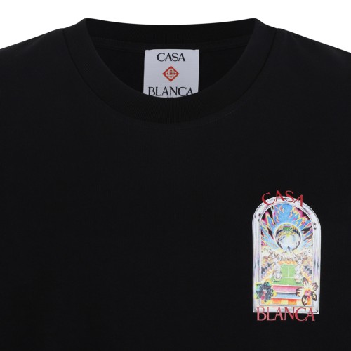 Black Graphic Print T-Shirt