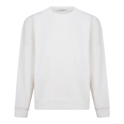 Boxy White Sweatshirt
