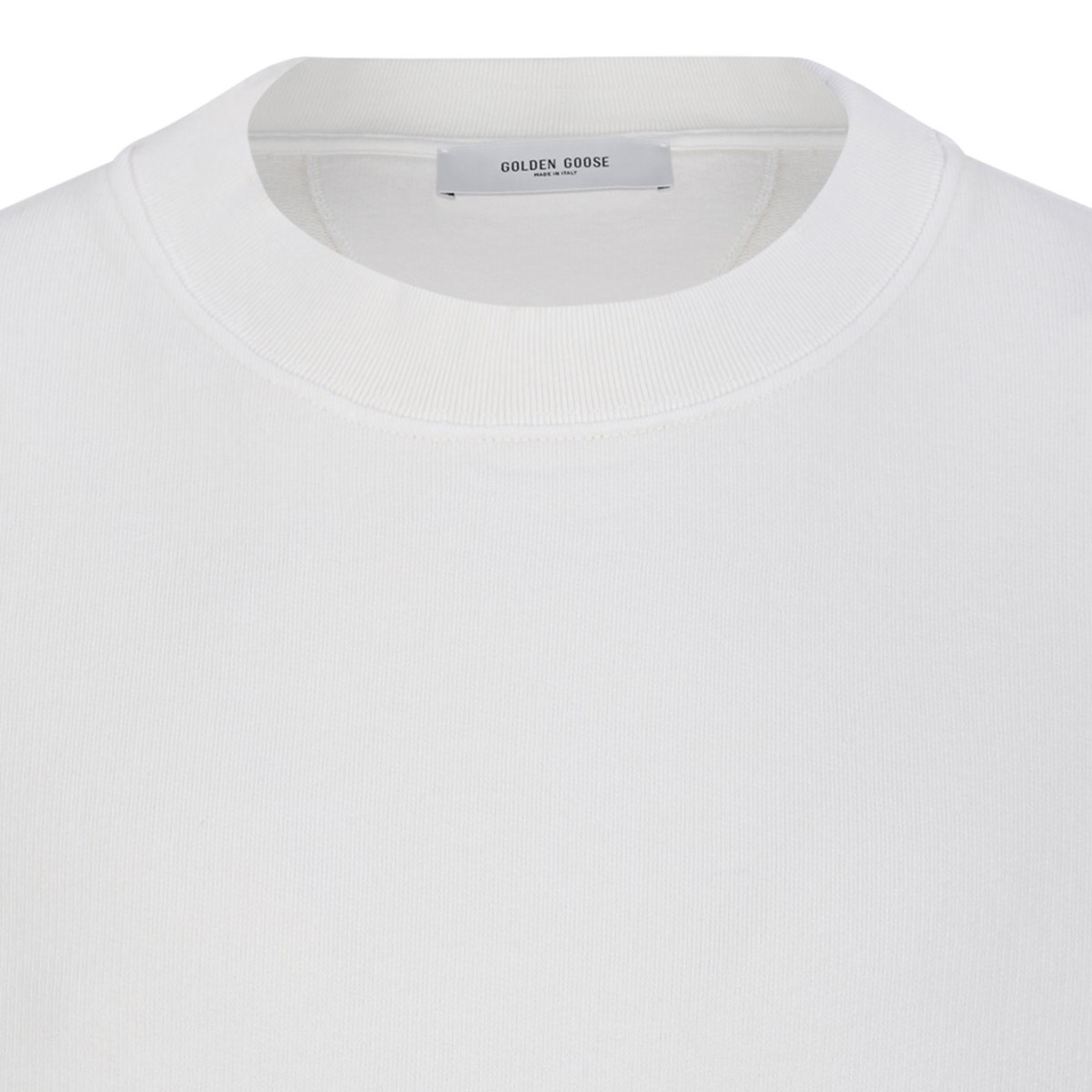 Boxy White Sweatshirt