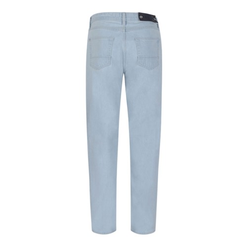Light Wash Straight-Leg Jeans 2