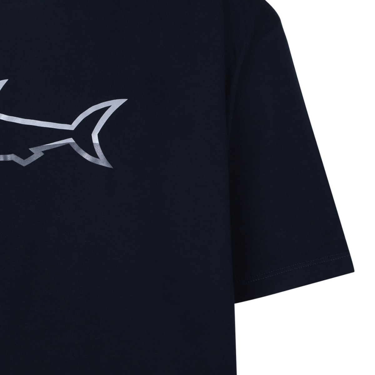 Navy Blue Graphic Print T-Shirt