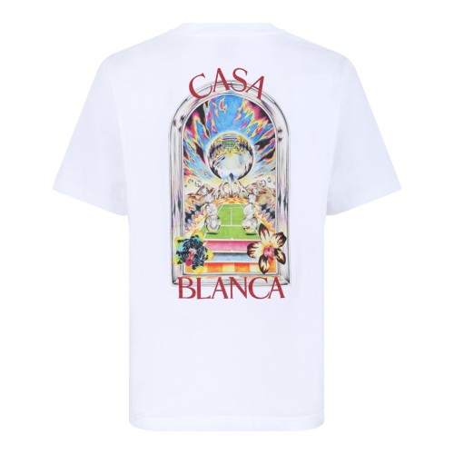 White Graphic Cotton T-Shirt