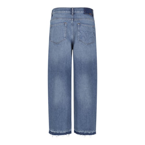 Light Blue Wide-Leg Jeans