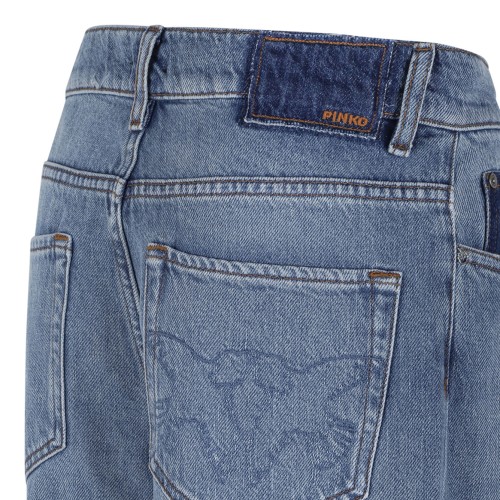 Light Blue Wide-Leg Jeans