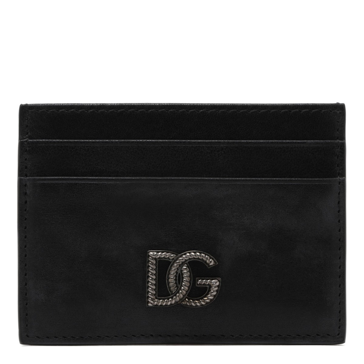 Black Leather DG Card Holder