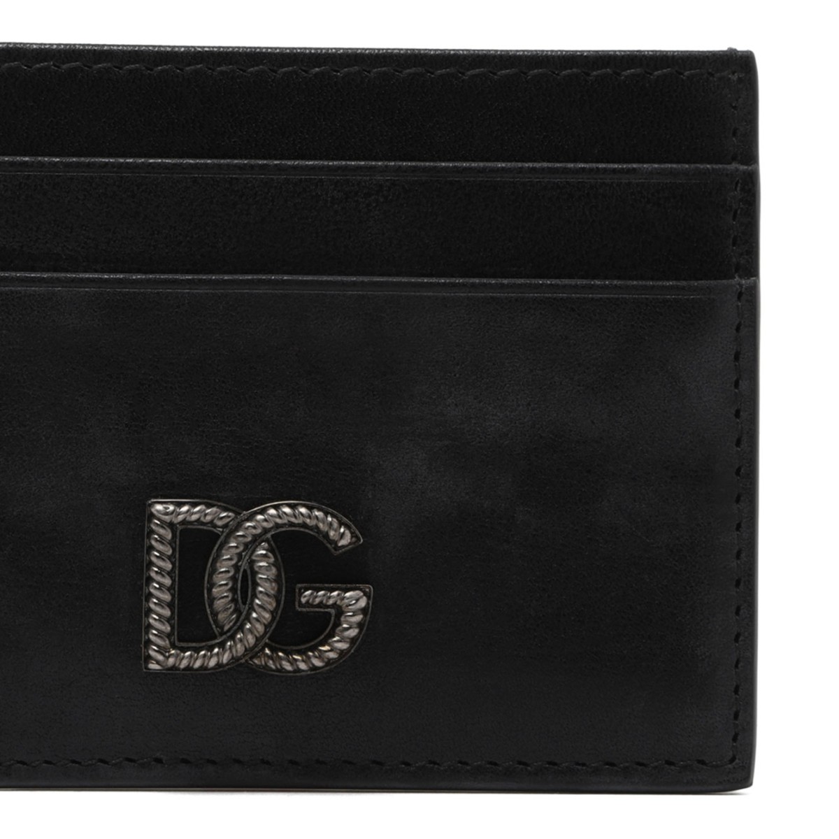 Black Leather DG Card Holder
