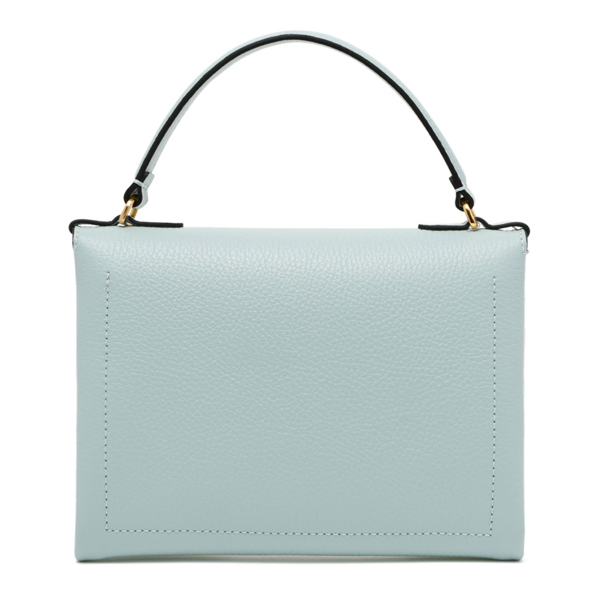 Acquamarine Genuine Leather Arlettis With Two Handles Bag