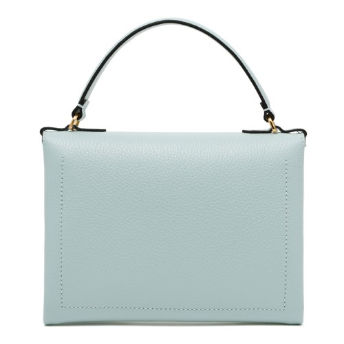 Acquamarine Genuine Leather Arlettis With Two Handles Bag