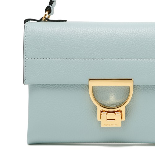 Acquamarine Genuine Leather Arlettis With Two Handles Bag