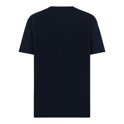 Navy Blue Graphic Print T-Shirt 2