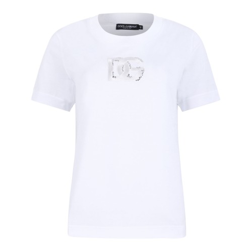 White DG Logo T-Shirt