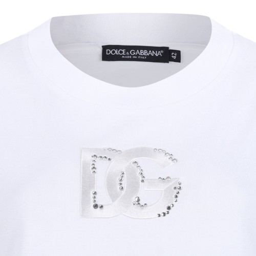 White DG Logo T-Shirt