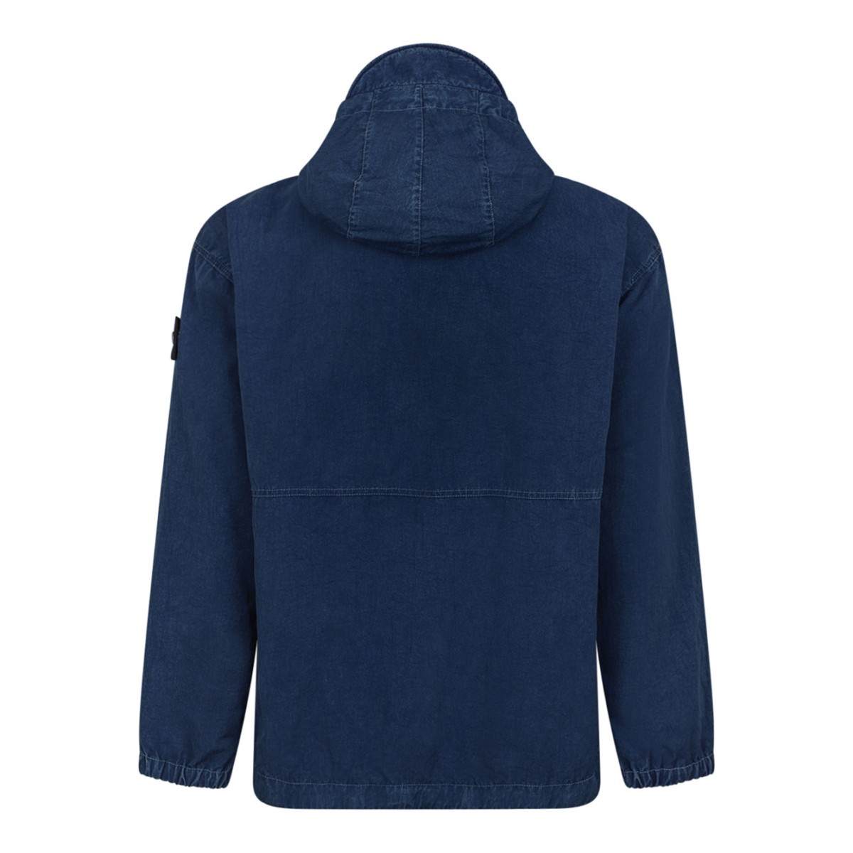 Blue Hooded Anorak Jacket