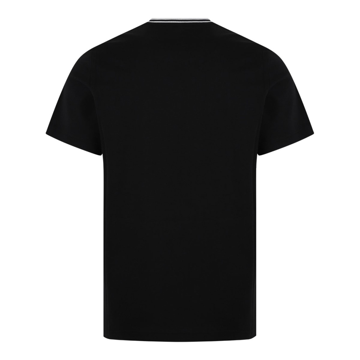 Black Graphic Cotton T-Shirt