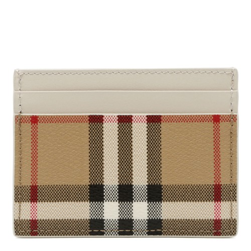 Vintage Check Card Holder