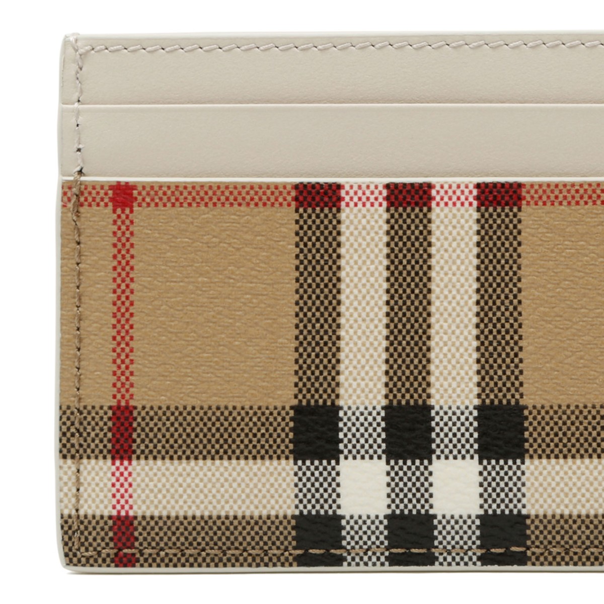 Vintage Check Card Holder