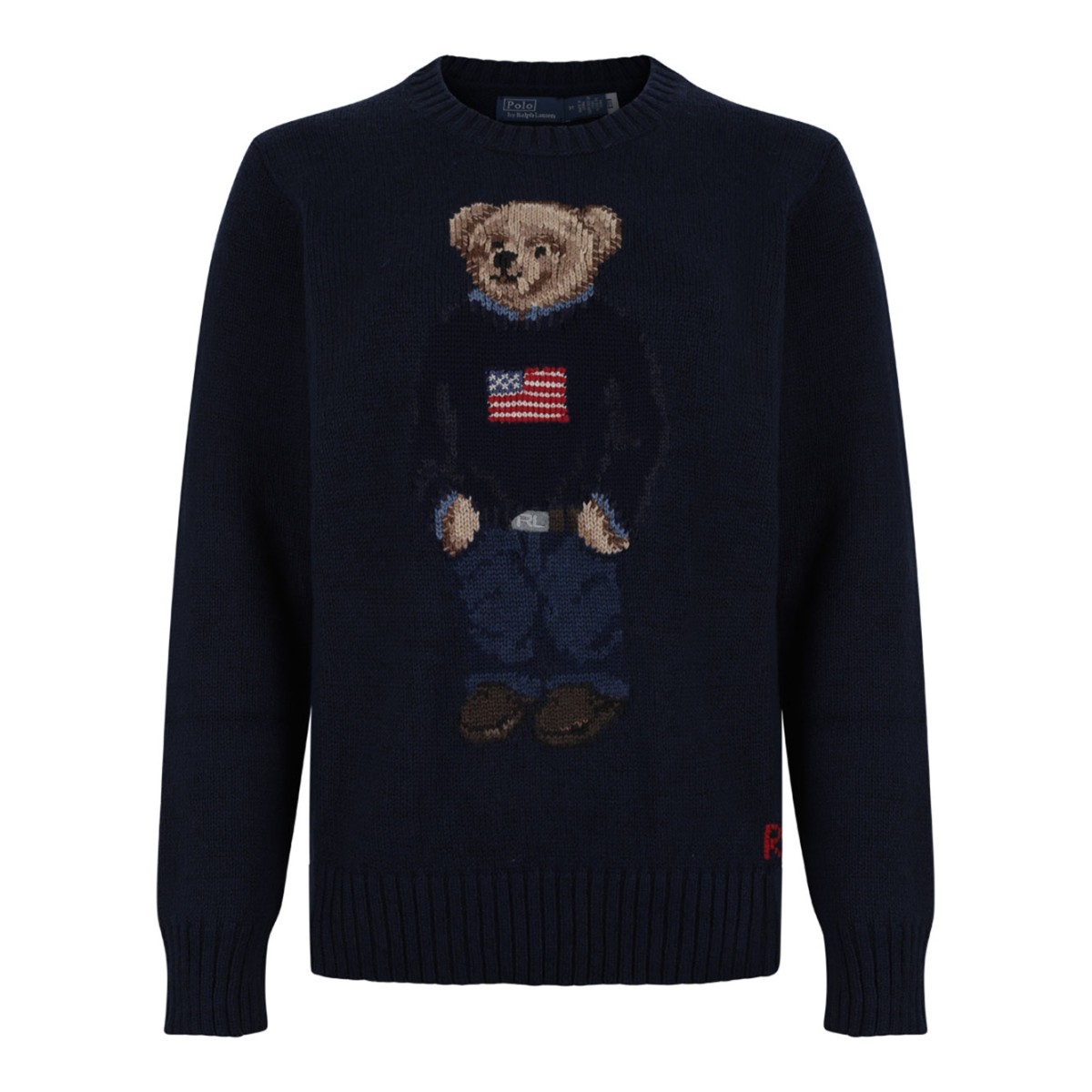 Navy Polo Bear Sweater