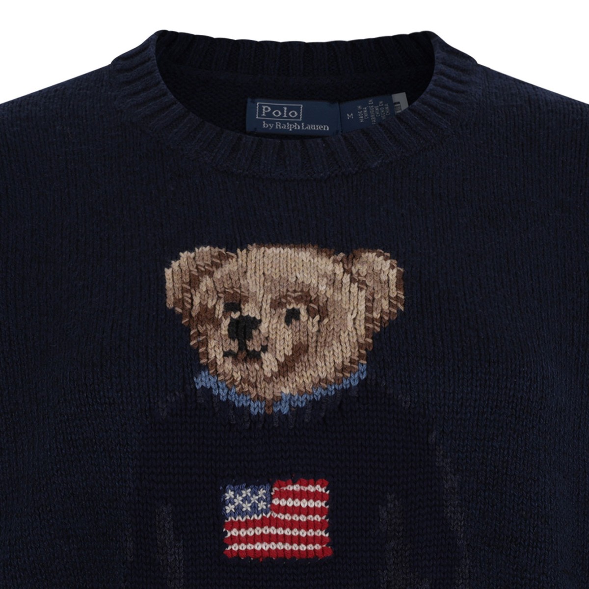 Navy Polo Bear Sweater