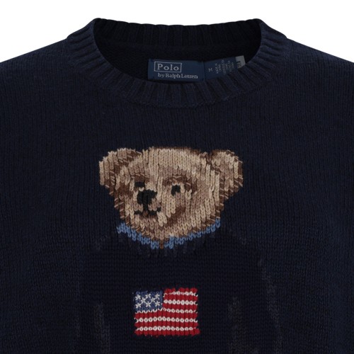 Navy Polo Bear Sweater