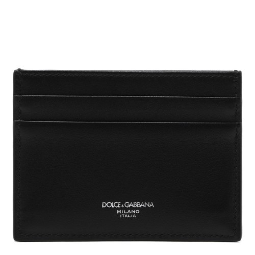 Black Leather Card Holder