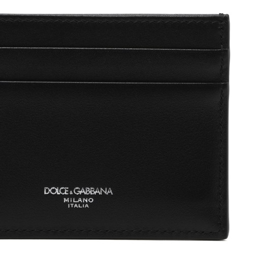 Black Leather Card Holder