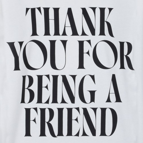 Ivory Thank You For Being a Friend T-Shirt