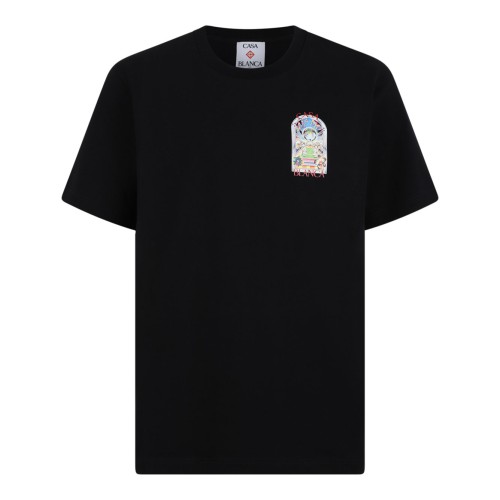 Black Graphic Print T-Shirt