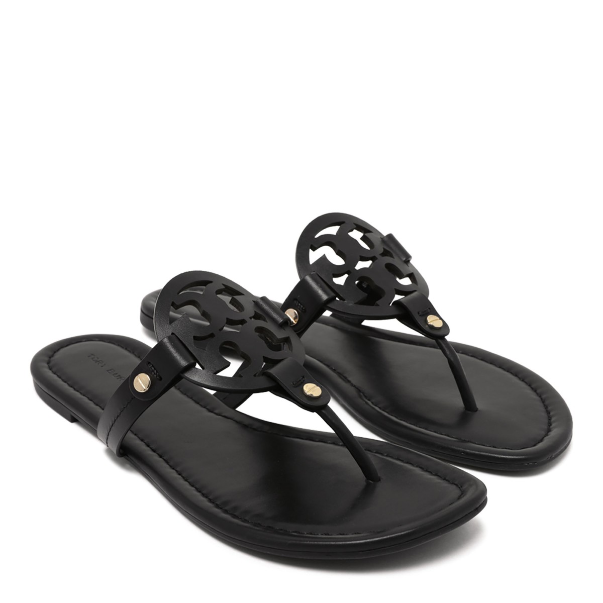 Black Miller Sandals