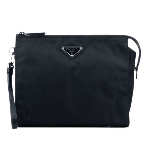 Black Re-Nylon Necessaire