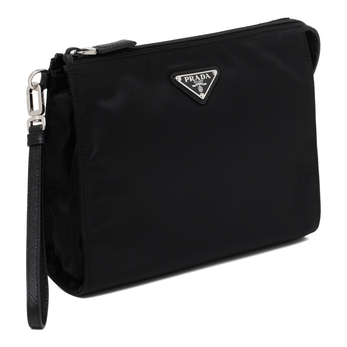 Black Re-Nylon Necessaire