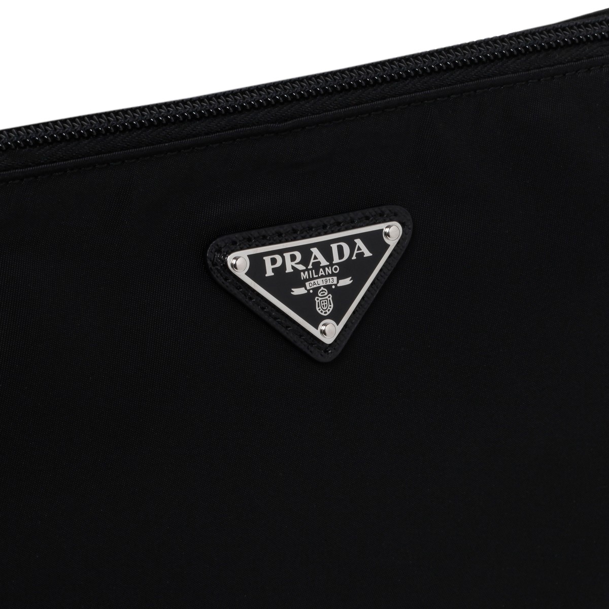 Black Re-Nylon Necessaire