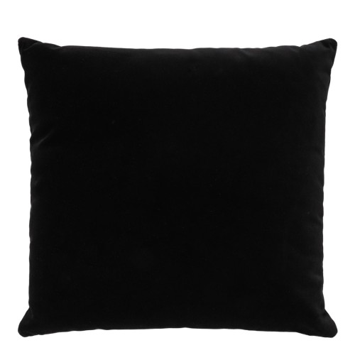 Versace Black Medusa Embroidered Cushion.