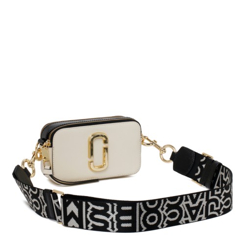 Cloud White Snapshot Saffiano Shoulder Bag 2