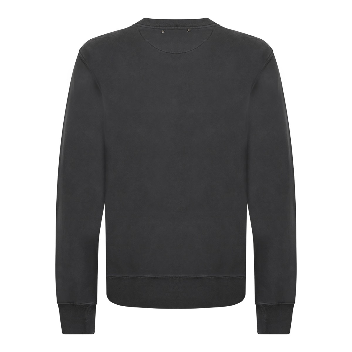 Golden Goose Grey Logo Cotton Sweatshirt. 