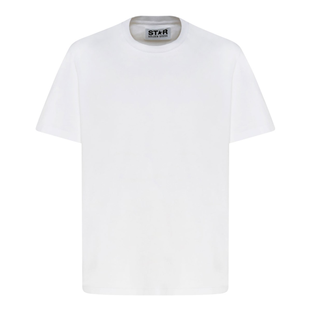 Golden Goose White Cotton T-Shirt.