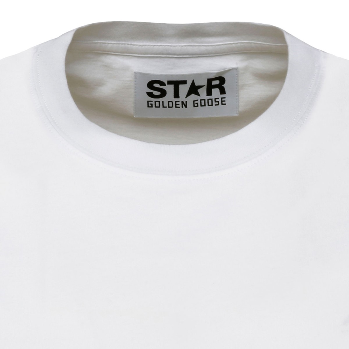 Golden Goose White Cotton T-Shirt.