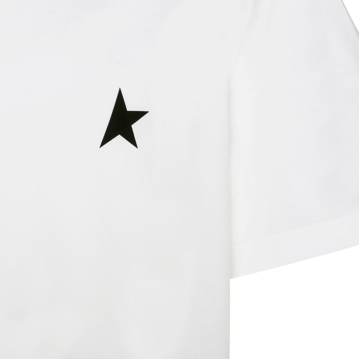 Golden Goose White Cotton T-Shirt.