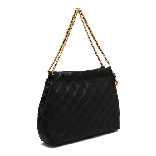 Black Fleming Drawstring Bag 2