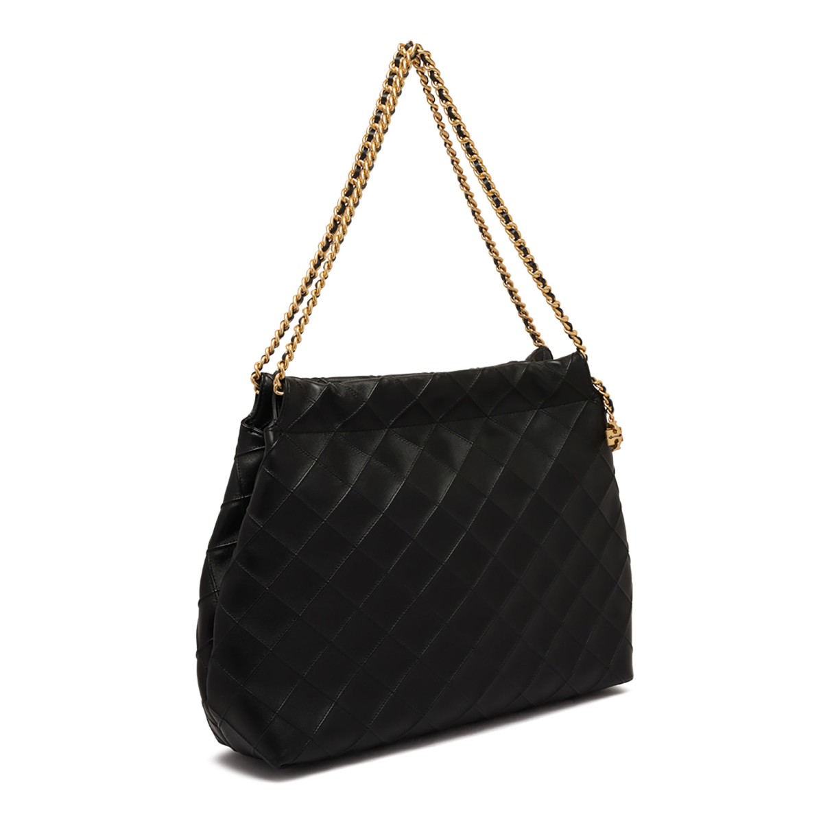 Black Fleming Drawstring Bag