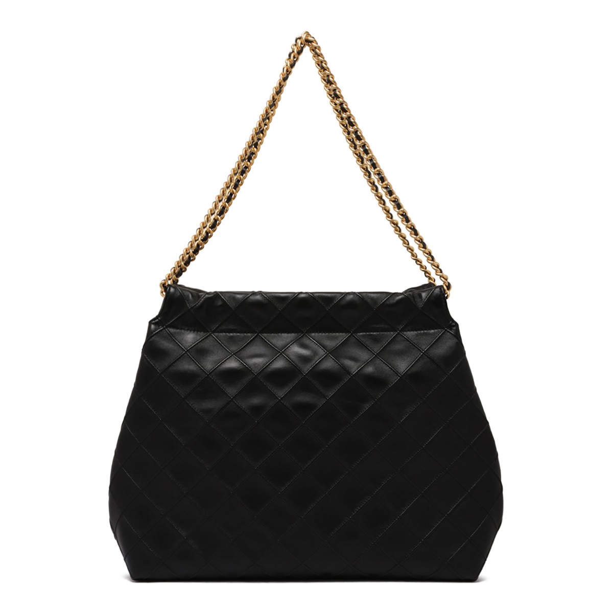 Black Fleming Drawstring Bag