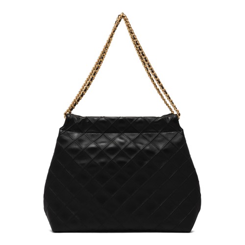 Black Fleming Drawstring Bag