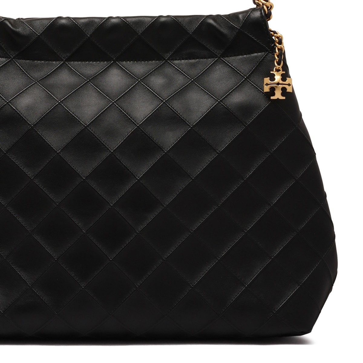 Black Fleming Drawstring Bag