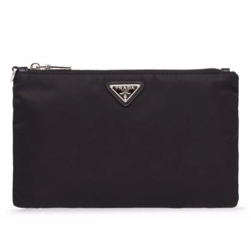Black Re-Nylon Pouch