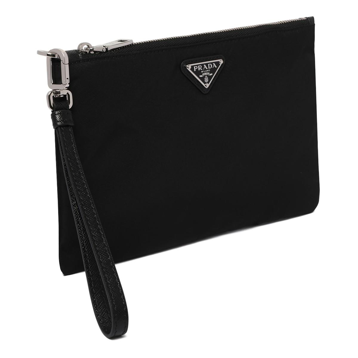 Black Re-Nylon Pouch